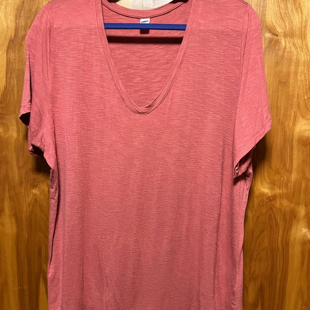 Old Navy Luxe Coral Tee